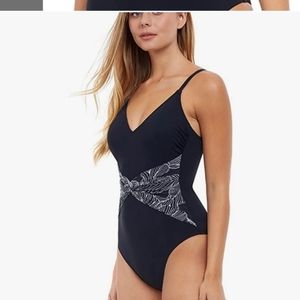 Profile by Gottex V Neck One Piece Swimsuit